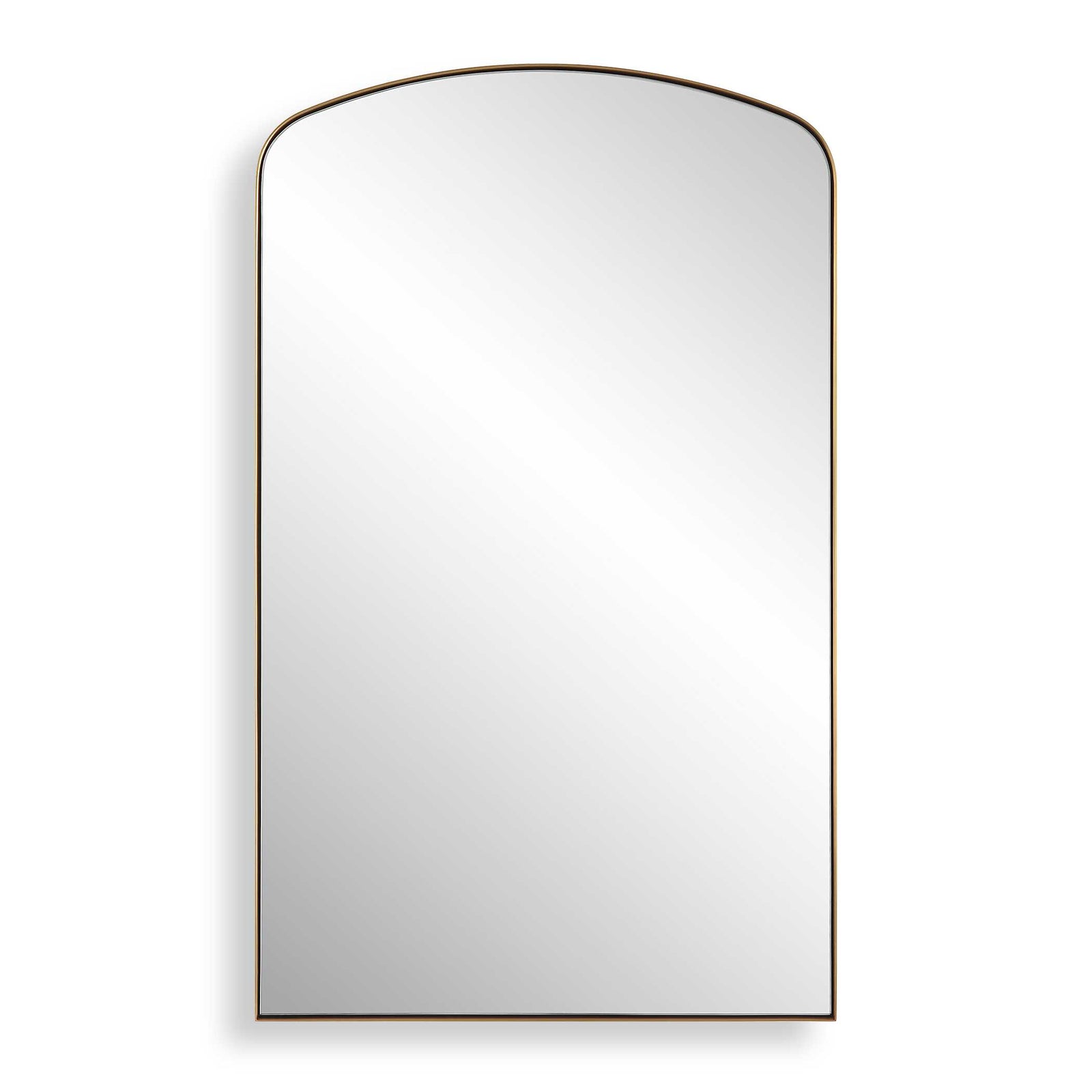 American Home Furniture Uttermost Tordera Brass Arch Mirror