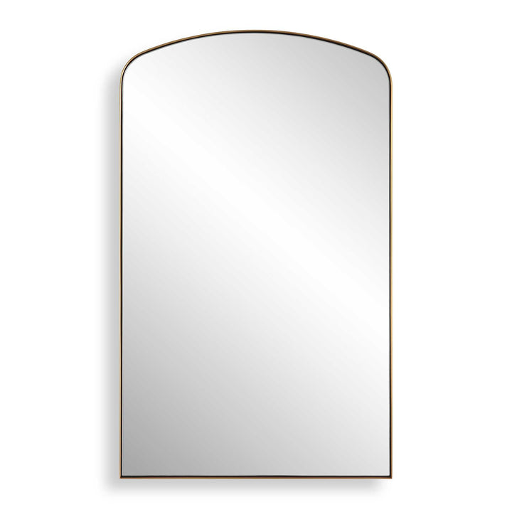 American Home Furniture Uttermost Tordera Brass Arch Mirror