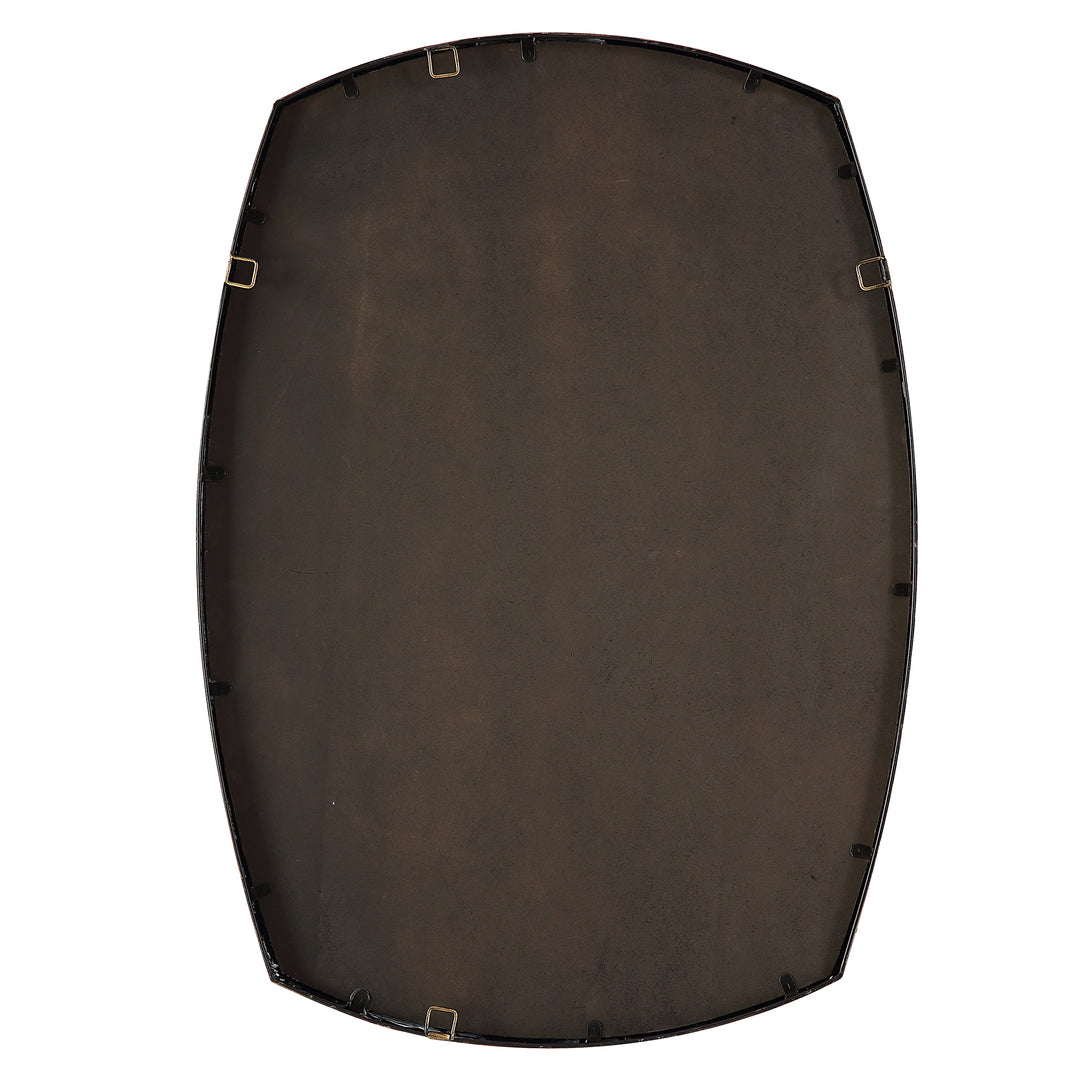 American Home Furniture Uttermost Varenna Aged Gold Vanity Mirror