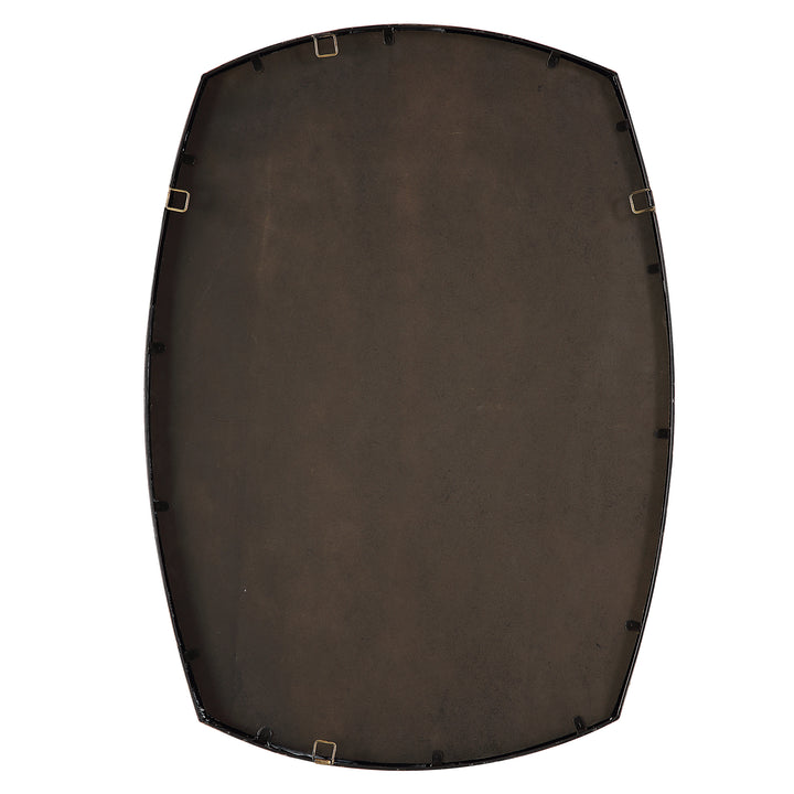 American Home Furniture Uttermost Varenna Aged Gold Vanity Mirror