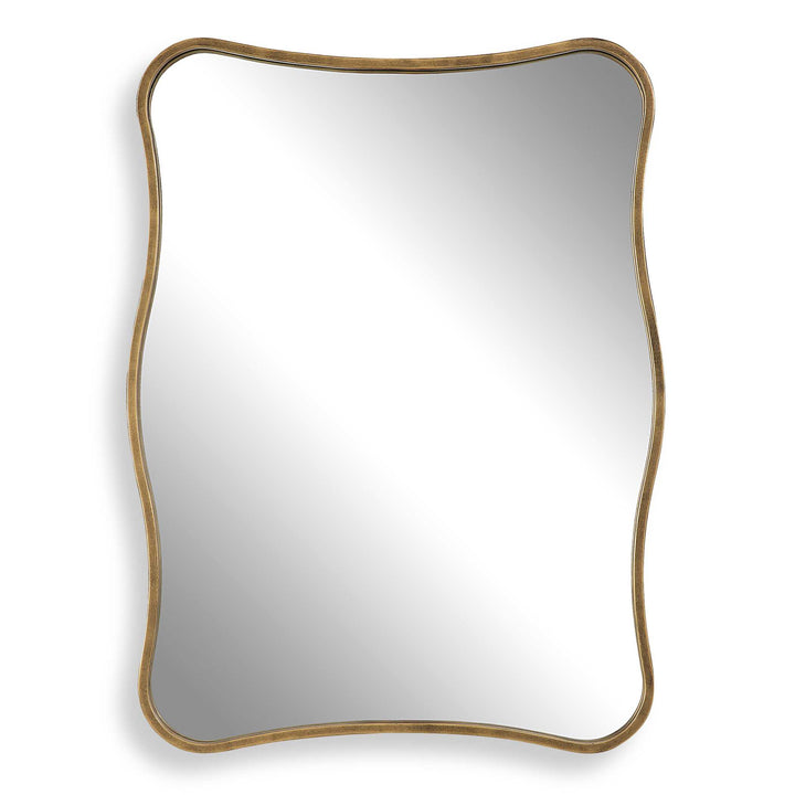 American Home Furniture Uttermost Pavia Curvy Vanity Mirror