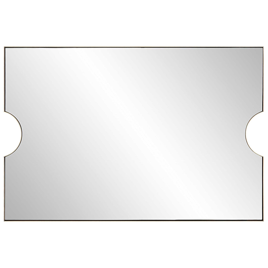 American Home Furniture Uttermost Ticket Gold Vanity Mirror