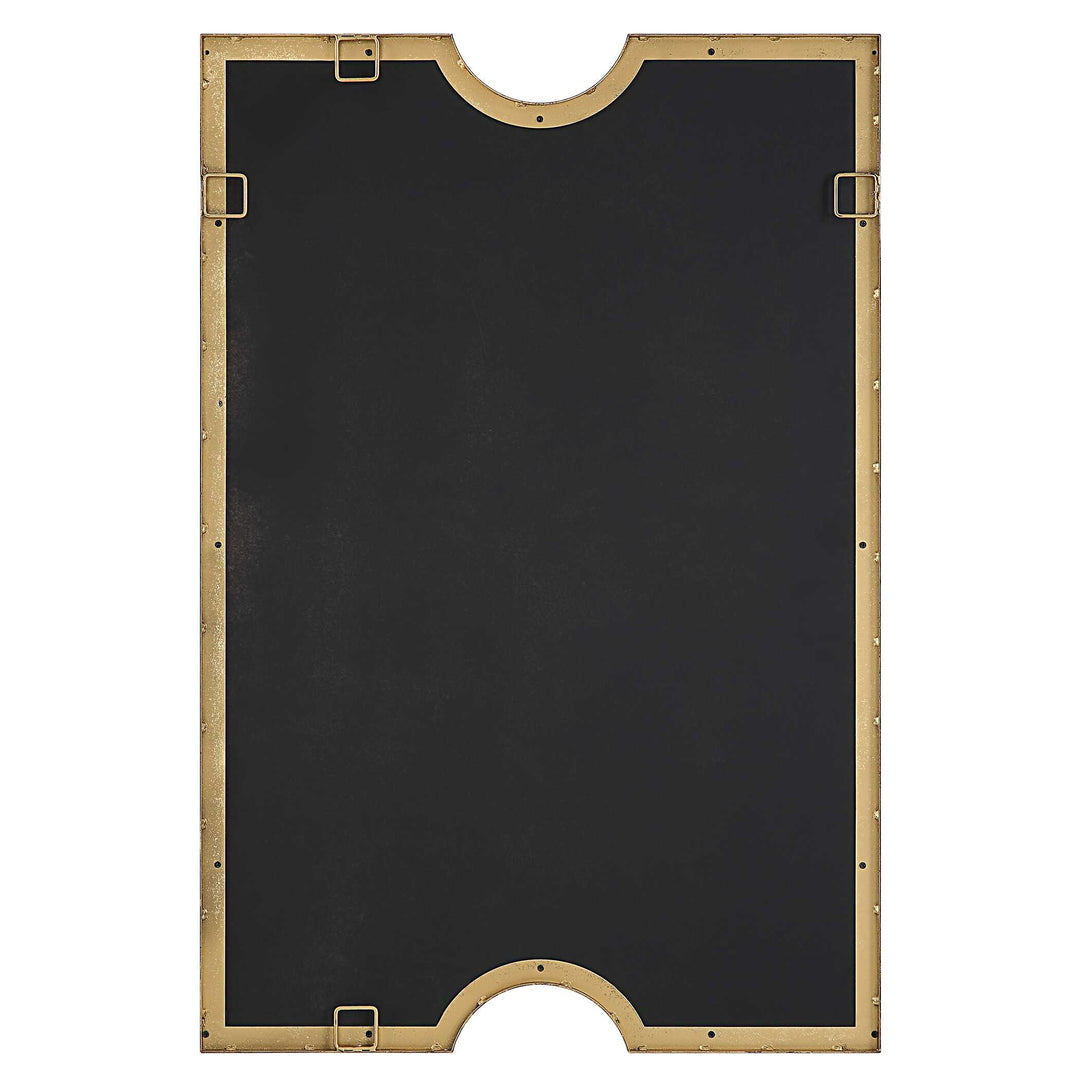 American Home Furniture Uttermost Ticket Gold Vanity Mirror