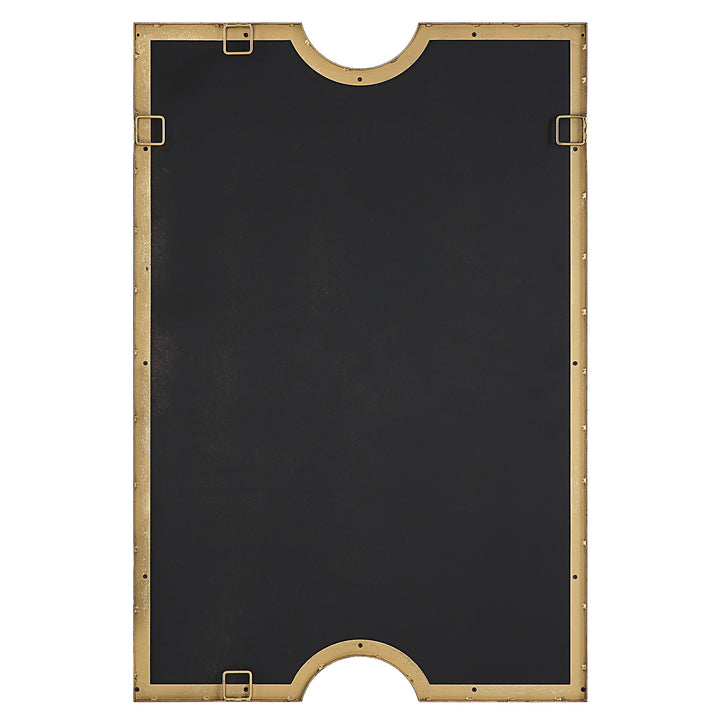 American Home Furniture Uttermost Ticket Gold Vanity Mirror