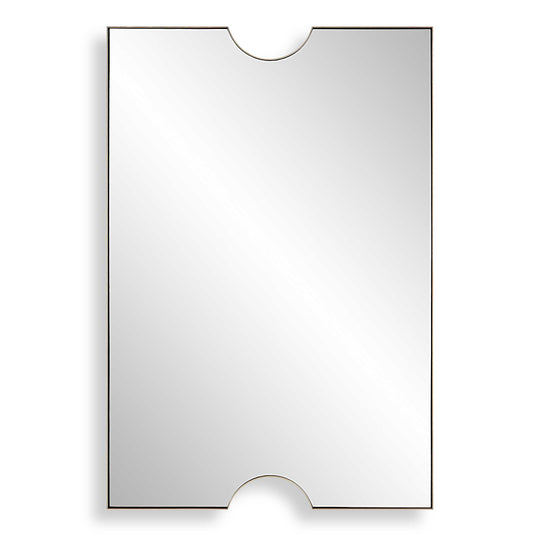 American Home Furniture Uttermost Ticket Gold Vanity Mirror