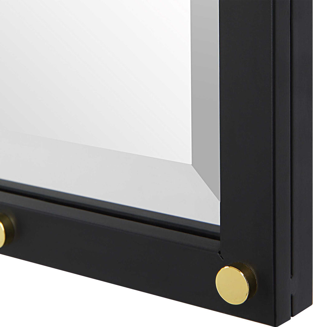 American Home Furniture Uttermost Benedo Industrial Vanity Mirror