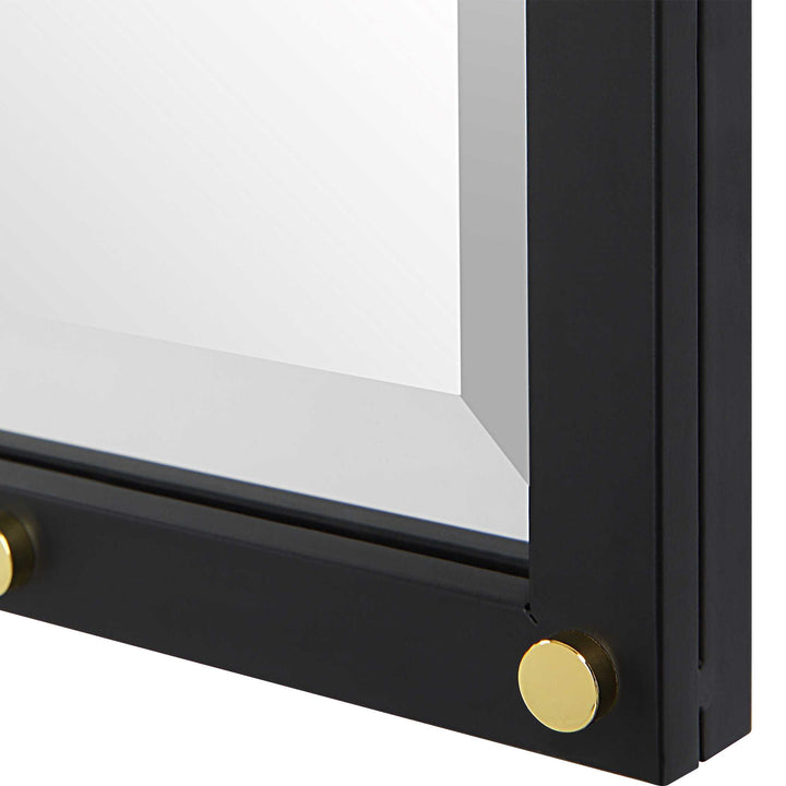 American Home Furniture Uttermost Benedo Industrial Vanity Mirror
