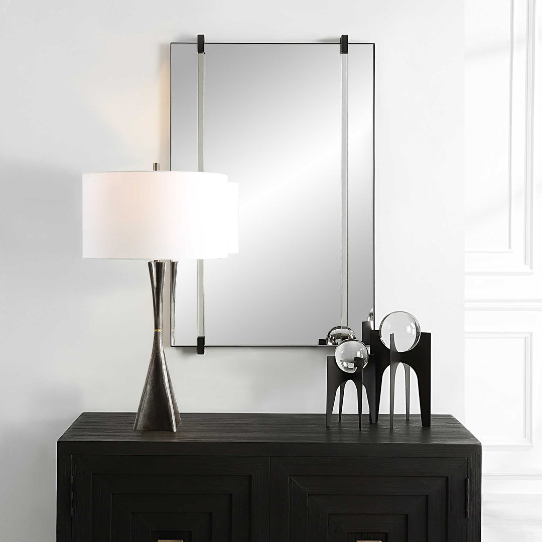American Home Furniture Uttermost Ladonna Rods Mirror