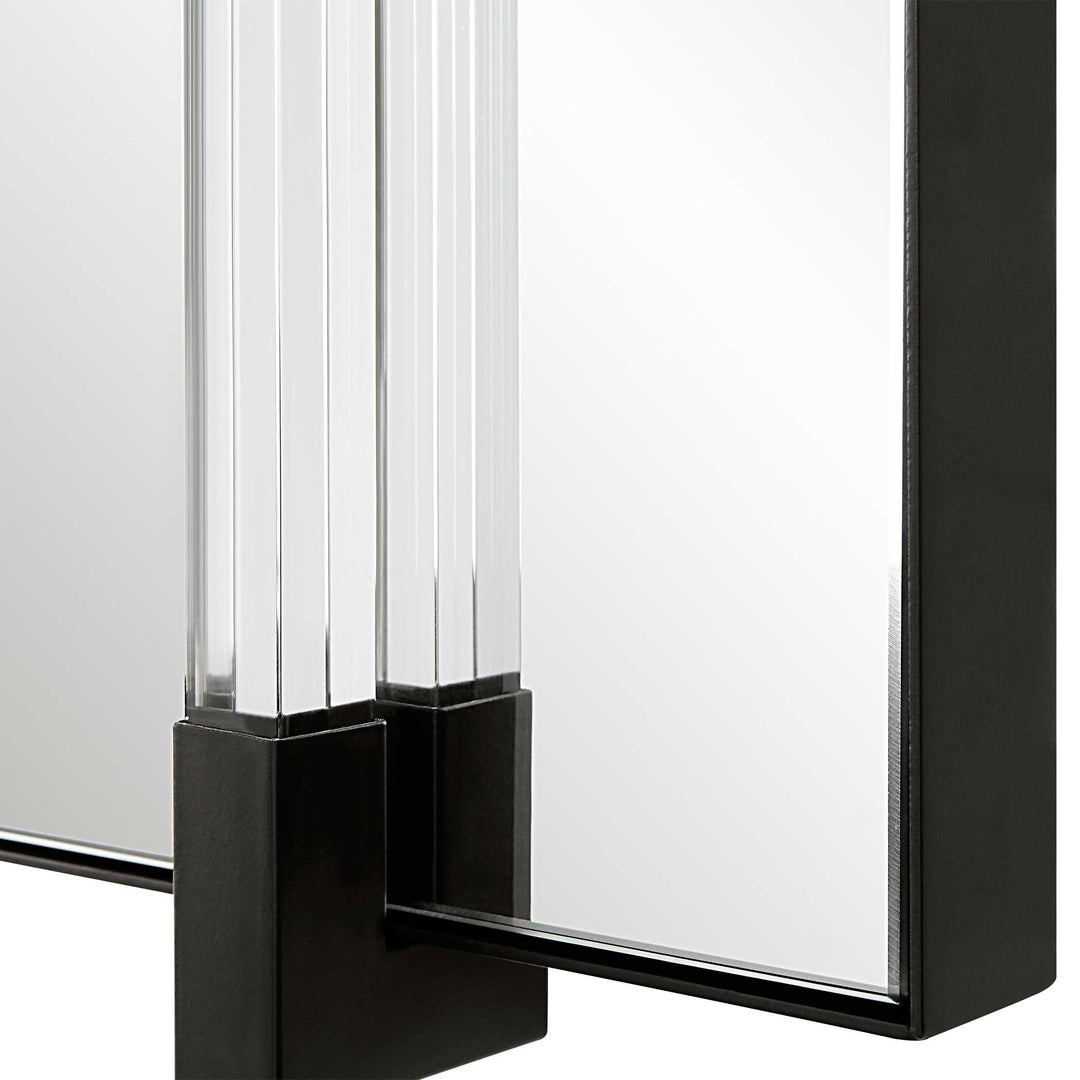 American Home Furniture Uttermost Ladonna Rods Mirror