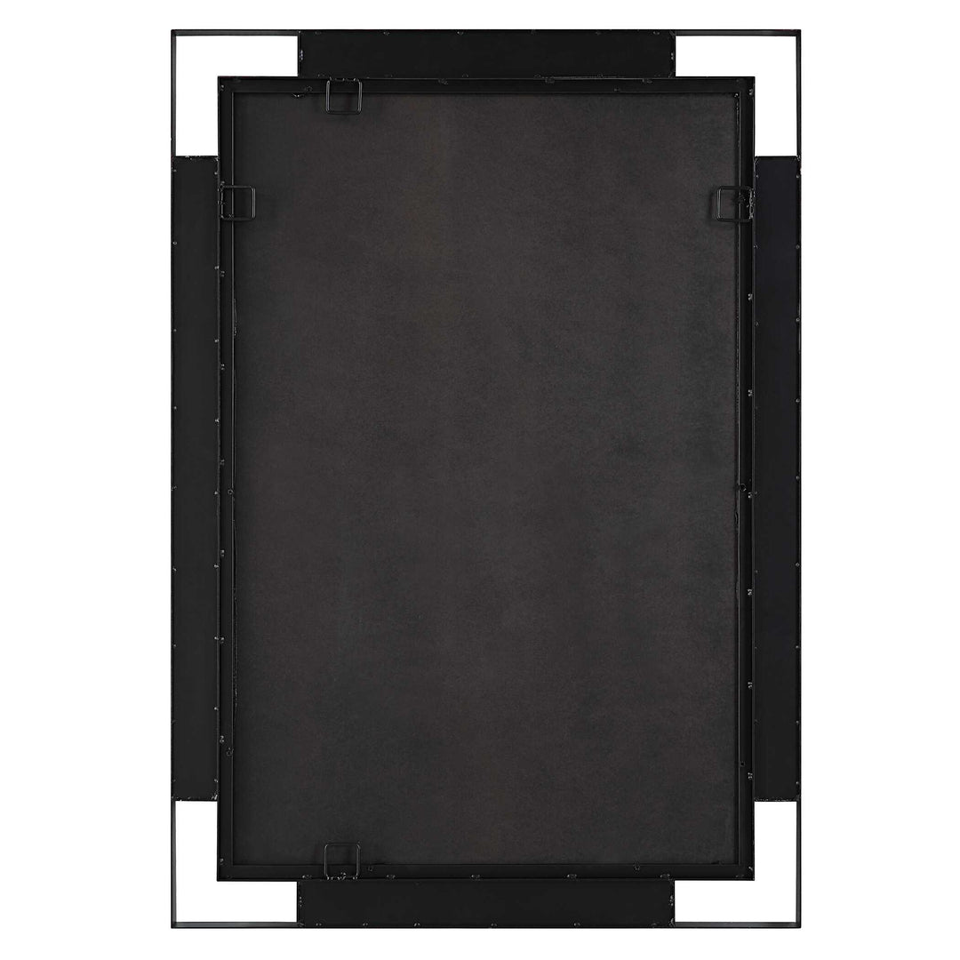 American Home Furniture Uttermost Stellan Black Mirror