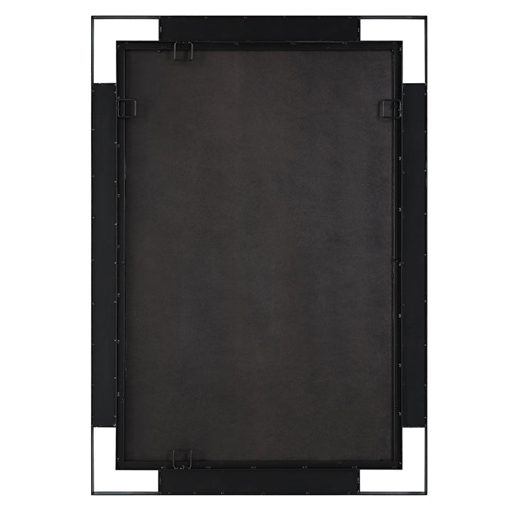 American Home Furniture Uttermost Stellan Black Mirror