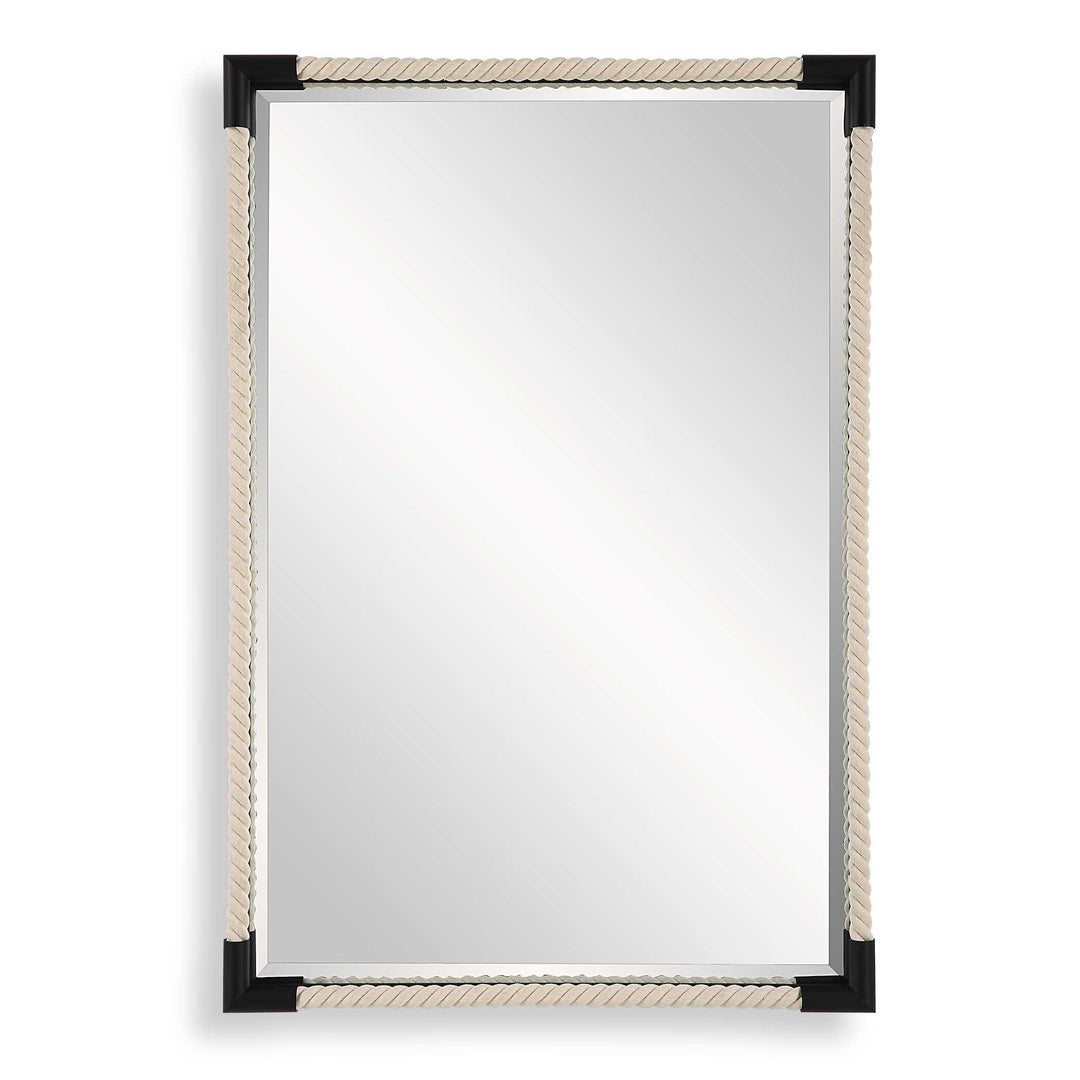 Marina Rope Mirror - AmericanHomeFurniture