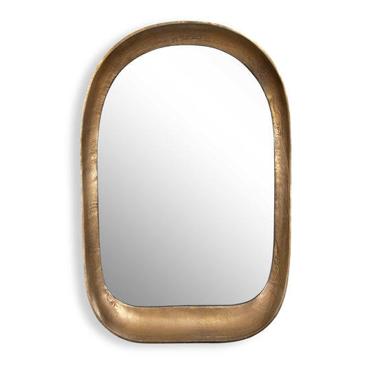 American Home Furniture Uttermost Bradano Brass Arch Mirror