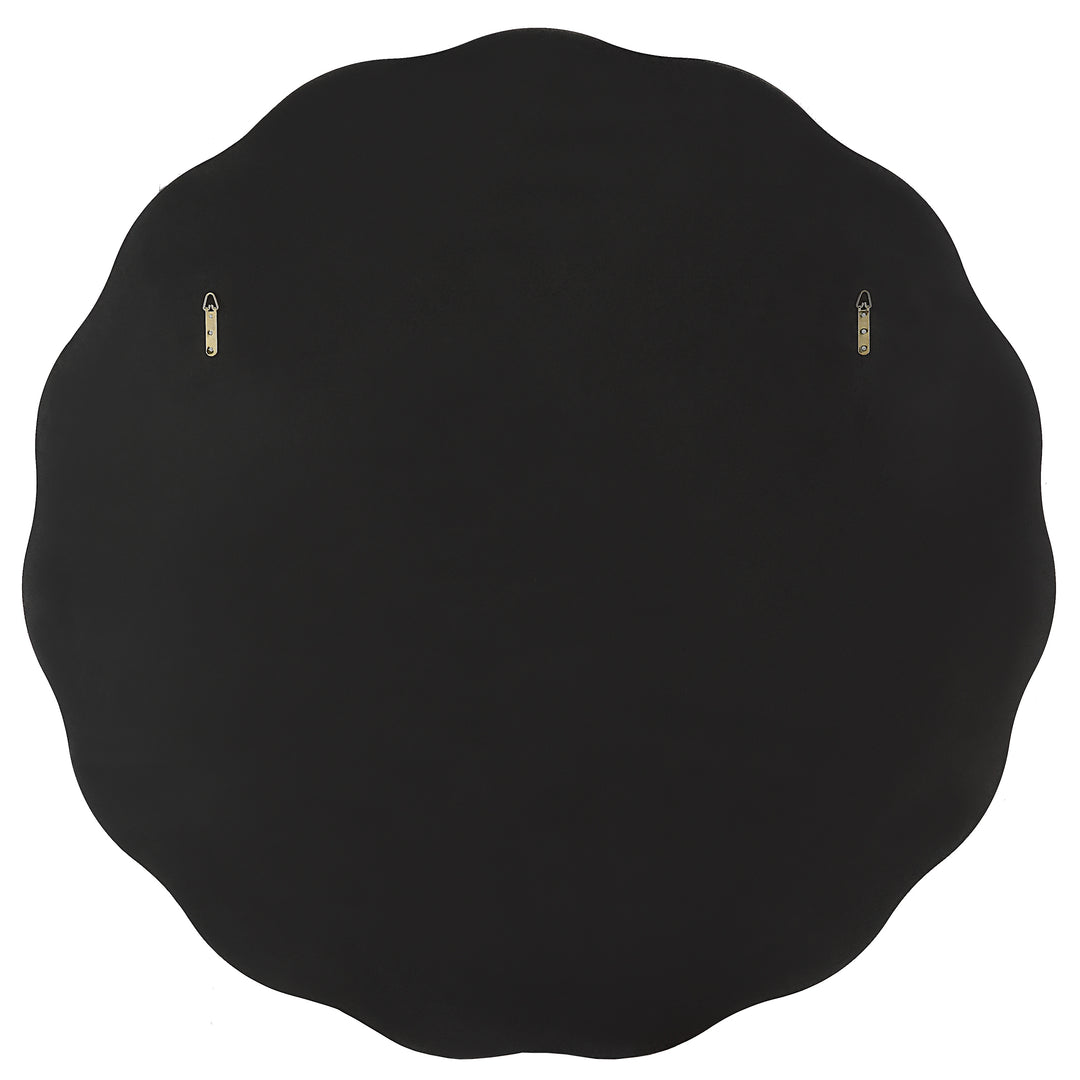 American Home Furniture Uttermost Aneta Large Gold Round Mirror