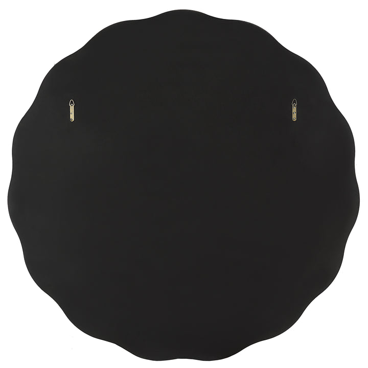American Home Furniture Uttermost Aneta Large Gold Round Mirror