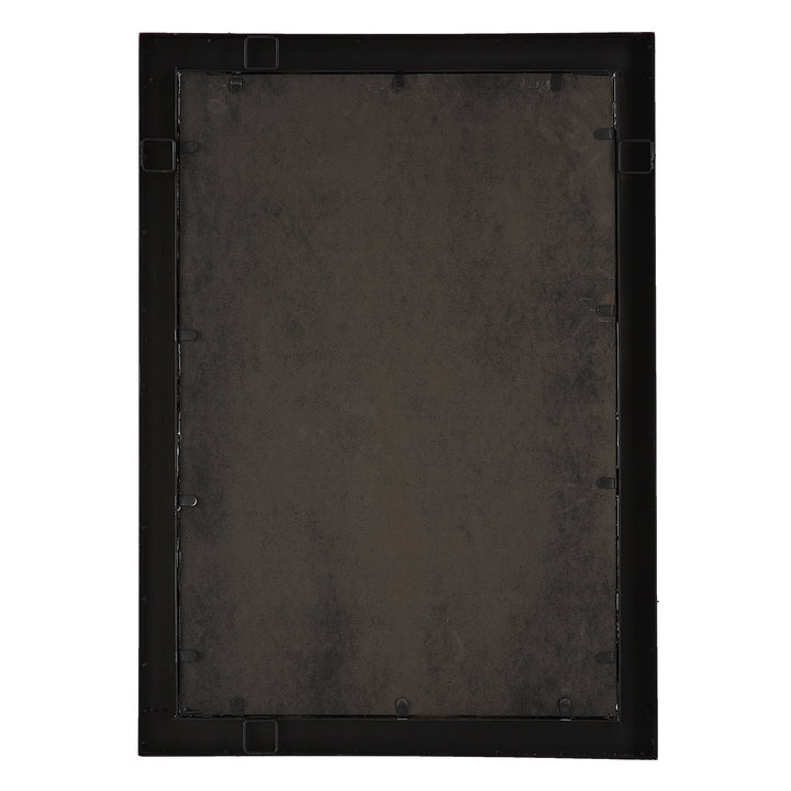 American Home Furniture Uttermost Silvio Tiled Vanity Mirror