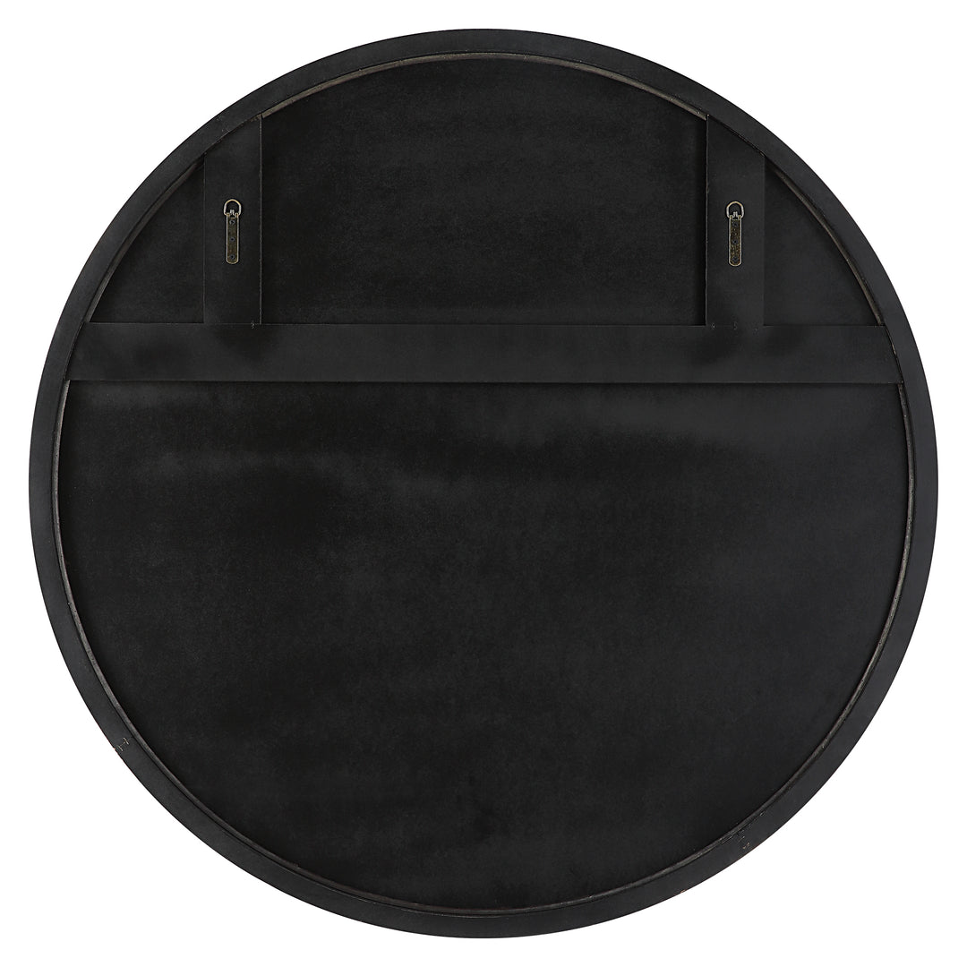 American Home Furniture Uttermost Sele Oversized Round Mirror