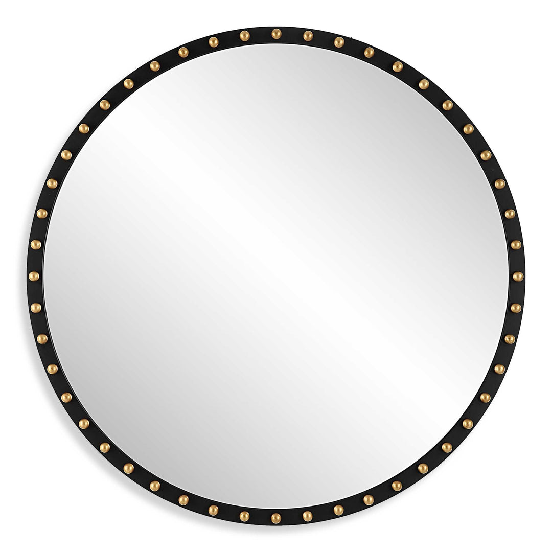 American Home Furniture Uttermost Sele Oversized Round Mirror