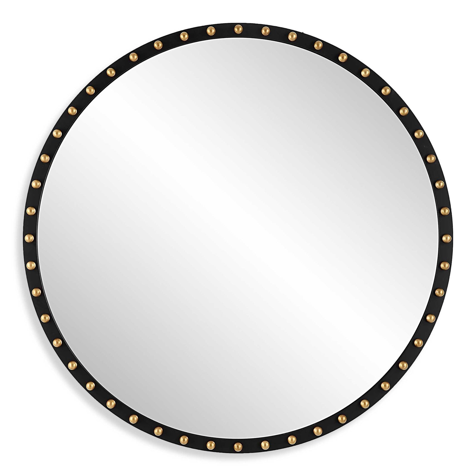 American Home Furniture Uttermost Sele Oversized Round Mirror