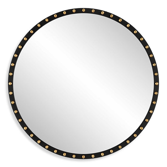 American Home Furniture Uttermost Sele Oversized Round Mirror