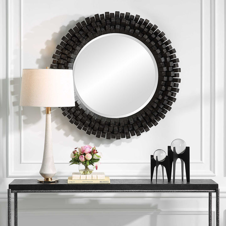 American Home Furniture Uttermost Circle Of Piers Round Mirror