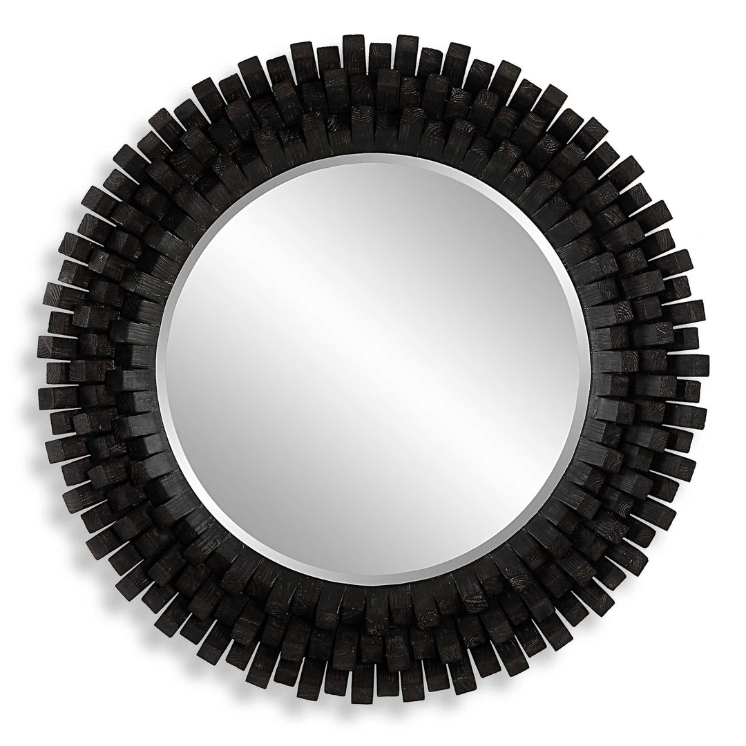 Circle Of Piers Round Mirror - AmericanHomeFurniture