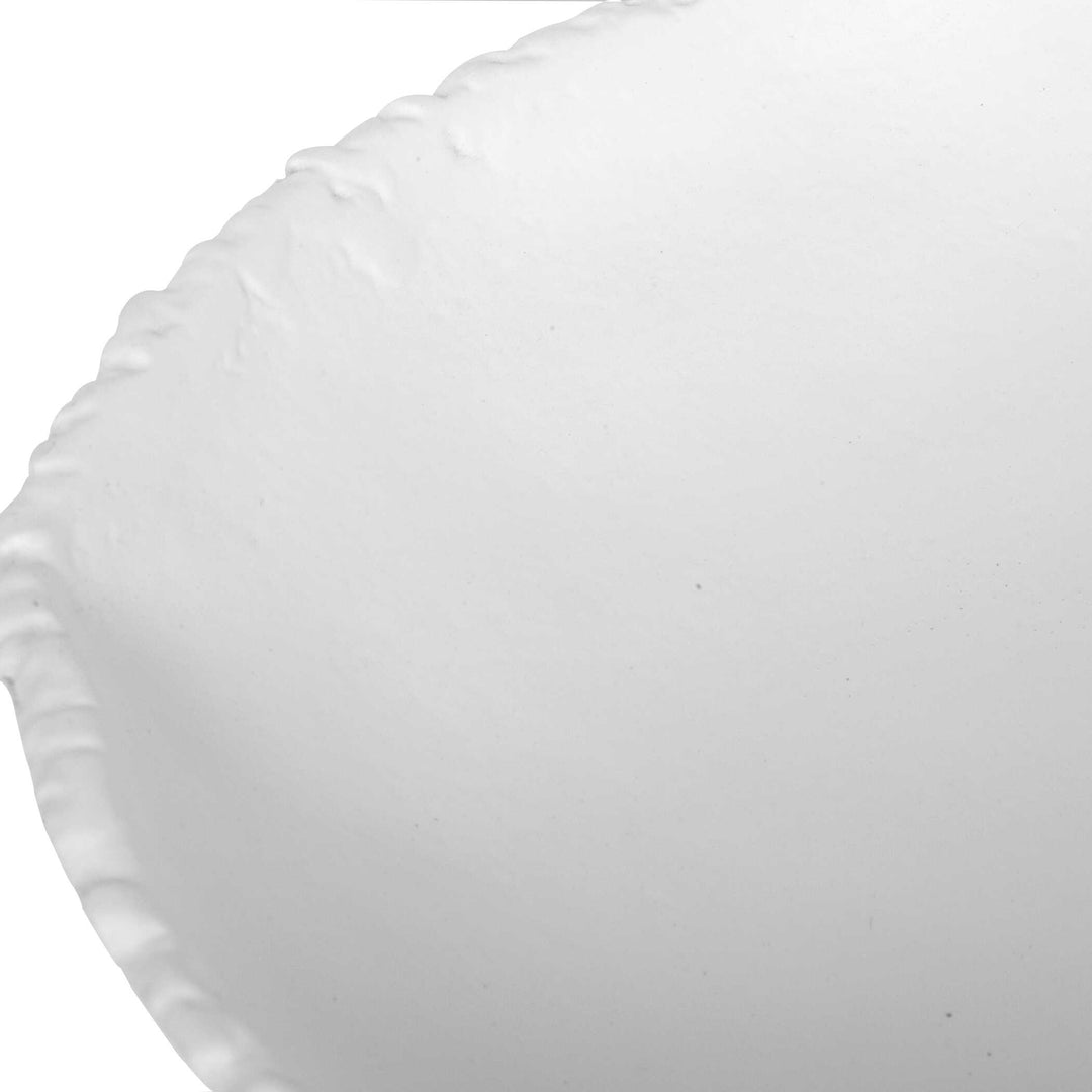 American Home Furniture Uttermost Lucky Coins White Metal Wall Bowls Set of 4