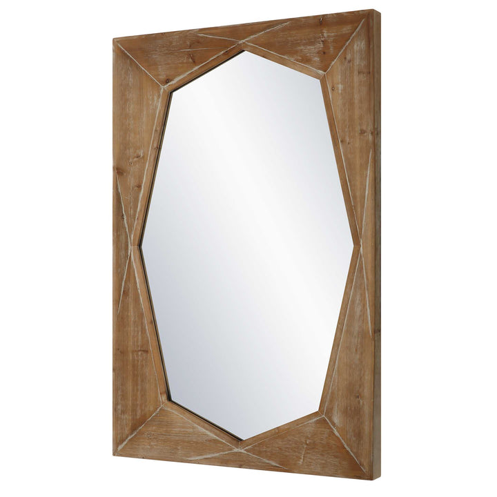 American Home Furniture Uttermost Marquise Natural Wood Mirror