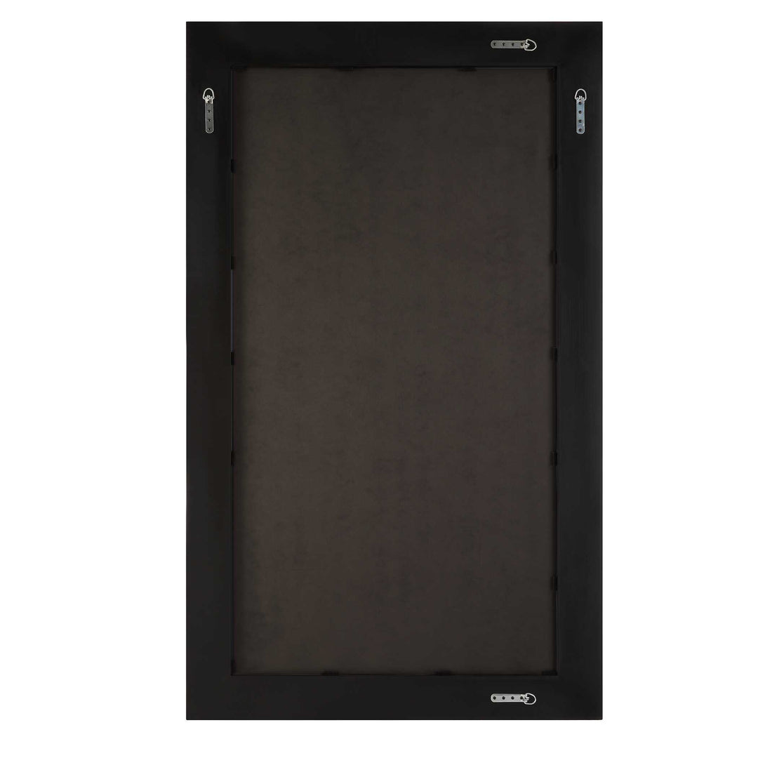 American Home Furniture Uttermost Ayanna Gray Washed Wood Mirror