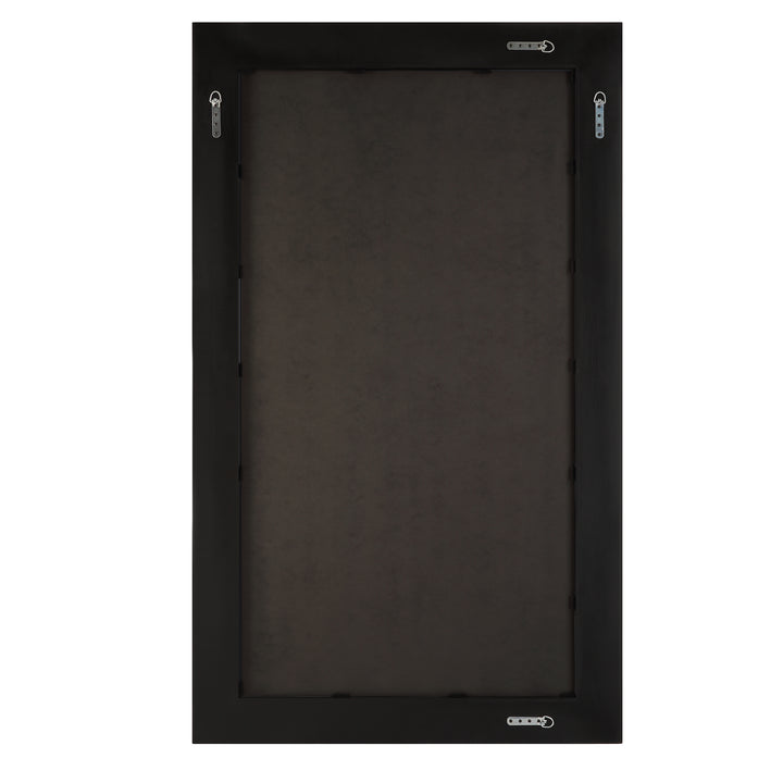 American Home Furniture Uttermost Ayanna Gray Washed Wood Mirror