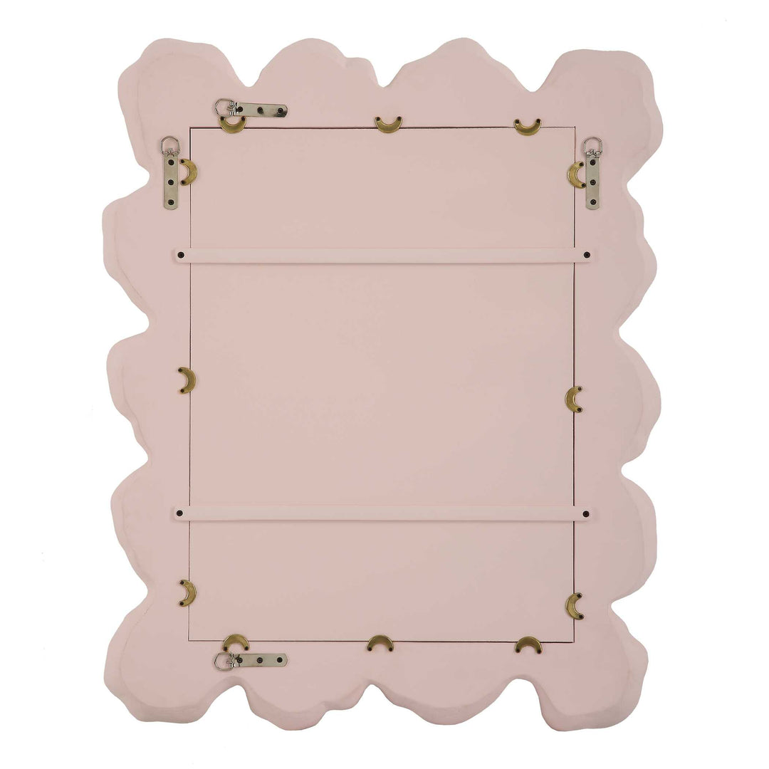 American Home Furniture Uttermost Sea Coral Pink Mirror