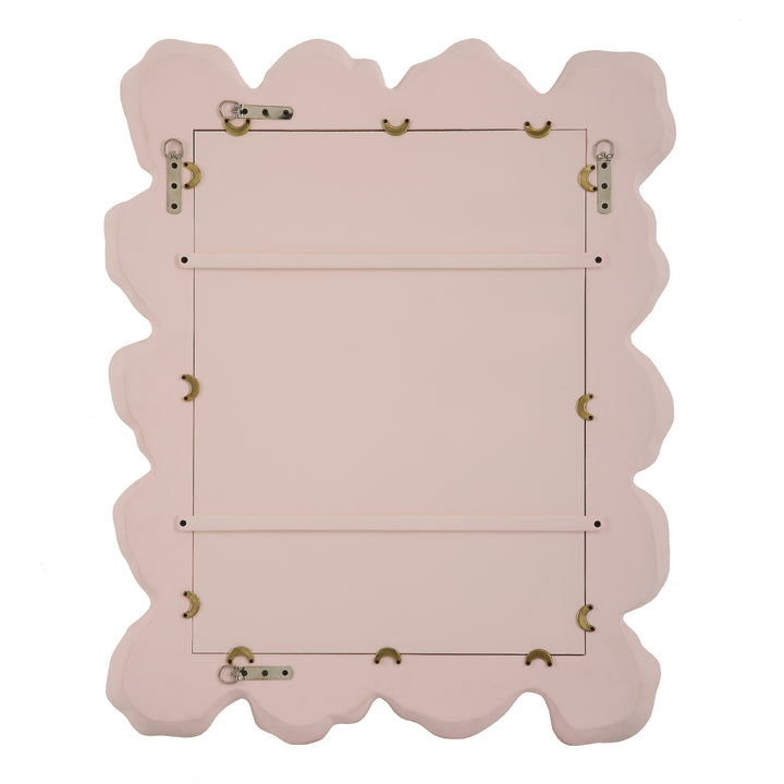 American Home Furniture Uttermost Sea Coral Pink Mirror