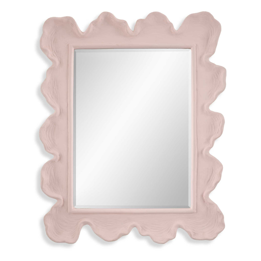 American Home Furniture Uttermost Sea Coral Pink Mirror