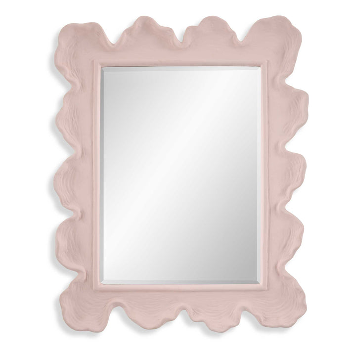 American Home Furniture Uttermost Sea Coral Pink Mirror