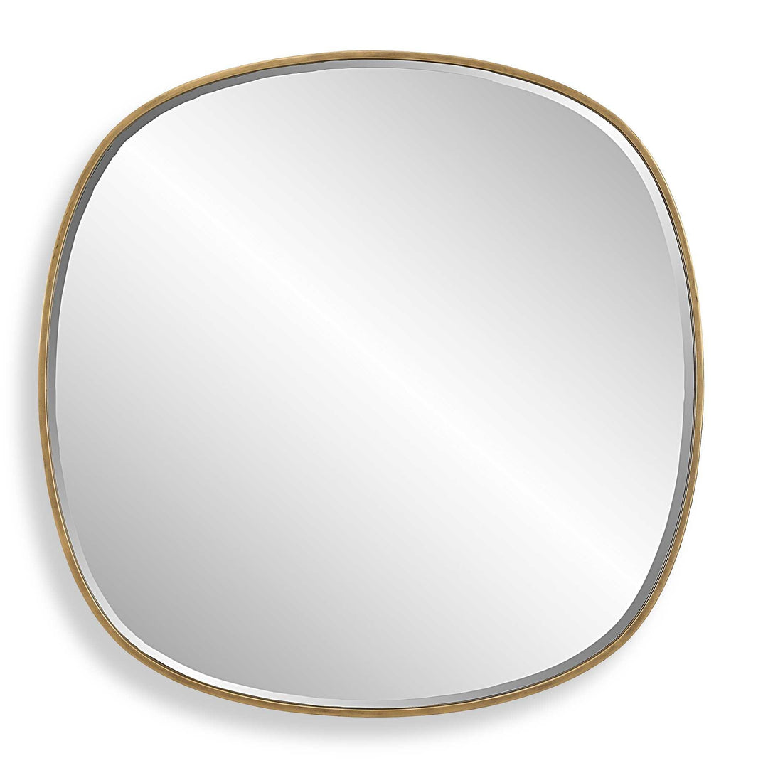 Webster Antique Gold Mirror - AmericanHomeFurniture