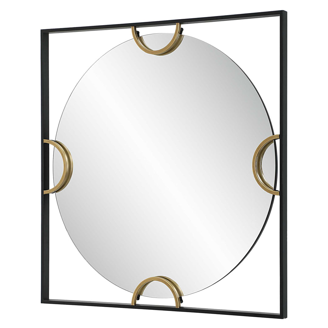 American Home Furniture Uttermost Hinson Square Mirror