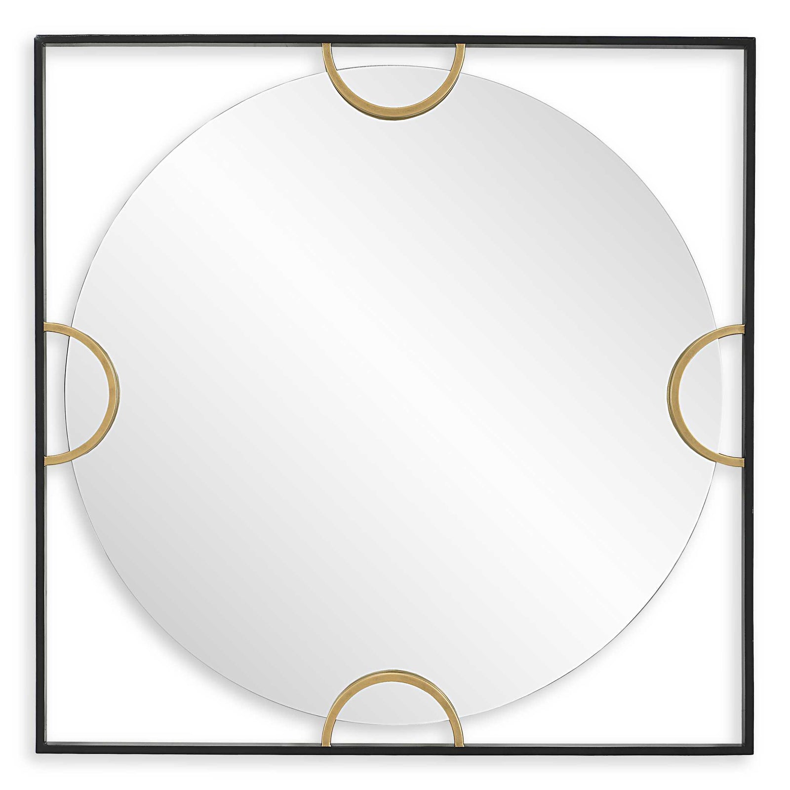 American Home Furniture Uttermost Hinson Square Mirror