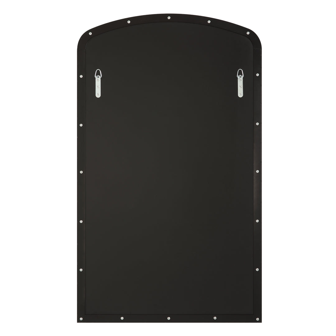 American Home Furniture Uttermost Tordera Black Arch Mirror