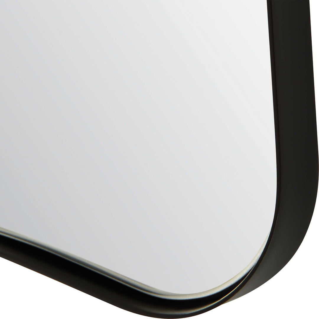 American Home Furniture Uttermost Loudon Black Vanity Mirror