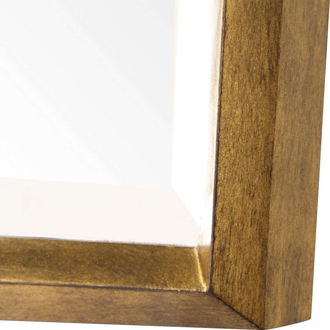 American Home Furniture | Uttermost - On Point Wood Dressing Mirror