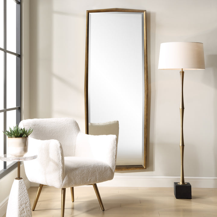 American Home Furniture | Uttermost - On Point Wood Dressing Mirror