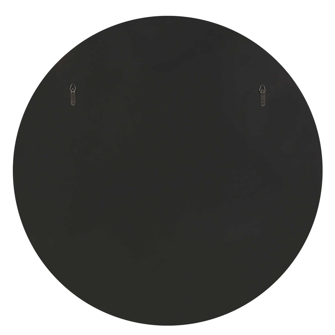 American Home Furniture Uttermost Geometric Round Mirror