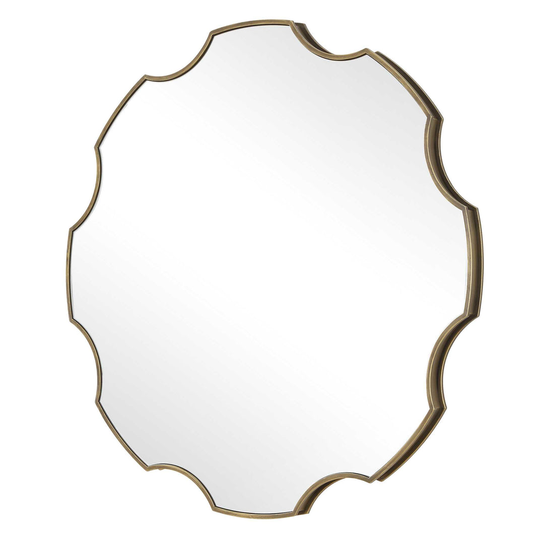American Home Furniture Uttermost Gearing Up Bronze Mirror