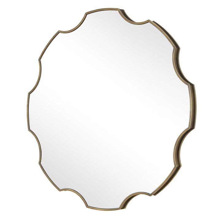 American Home Furniture Uttermost Gearing Up Bronze Mirror