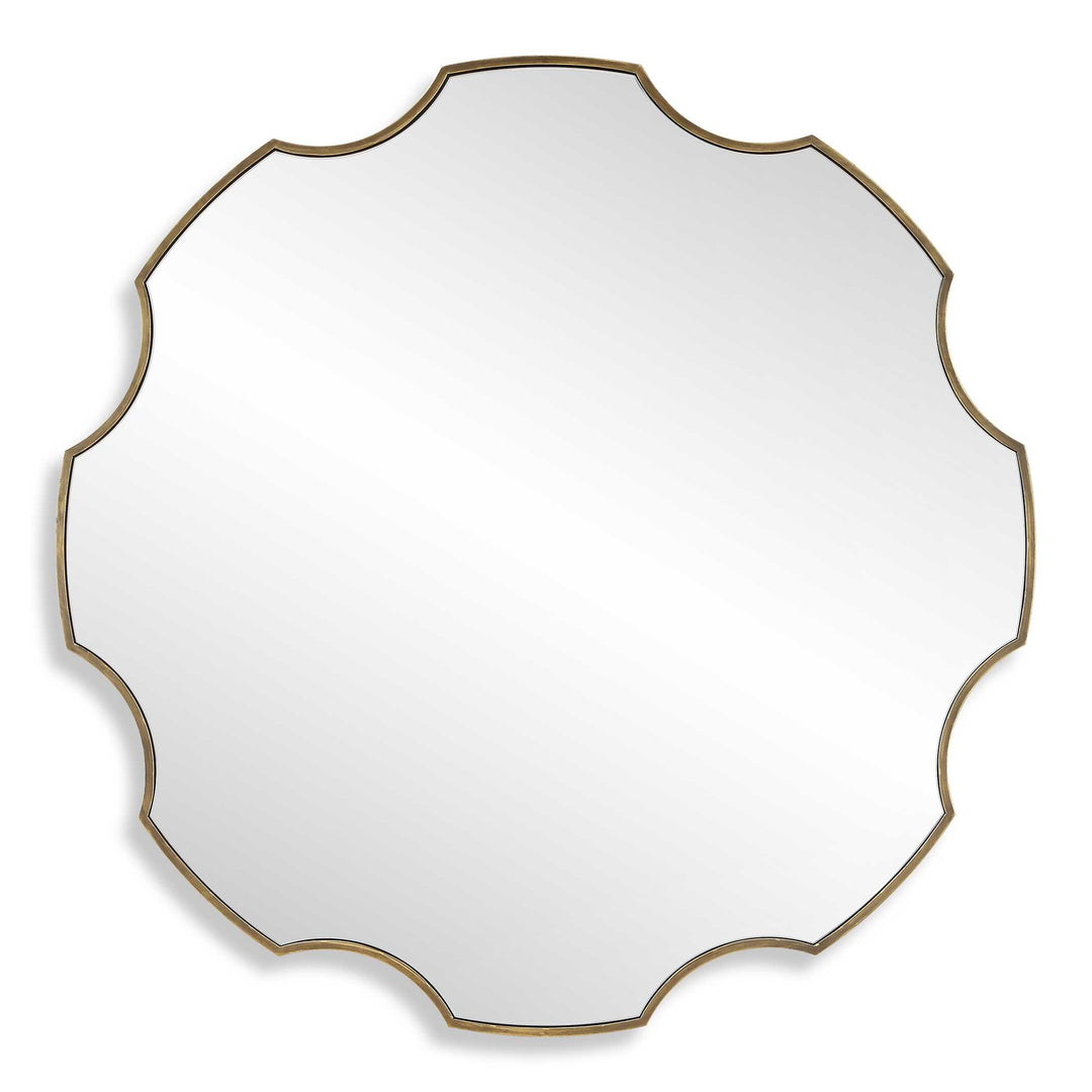 American Home Furniture Uttermost Gearing Up Bronze Mirror