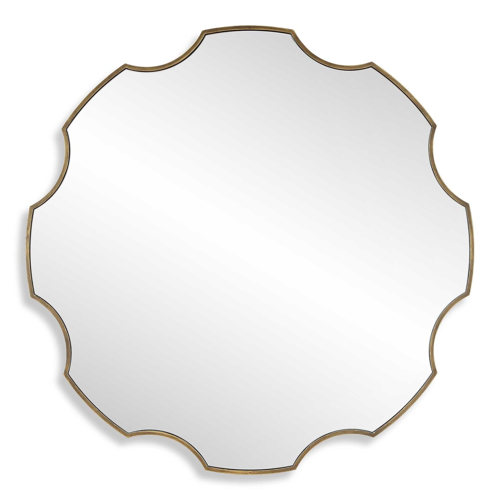 American Home Furniture Uttermost Gearing Up Bronze Mirror