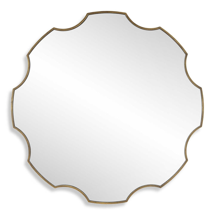 American Home Furniture Uttermost Gearing Up Bronze Mirror