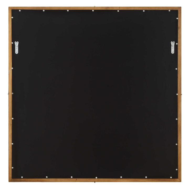 American Home Furniture Uttermost Garonne Square Walnut Mirror