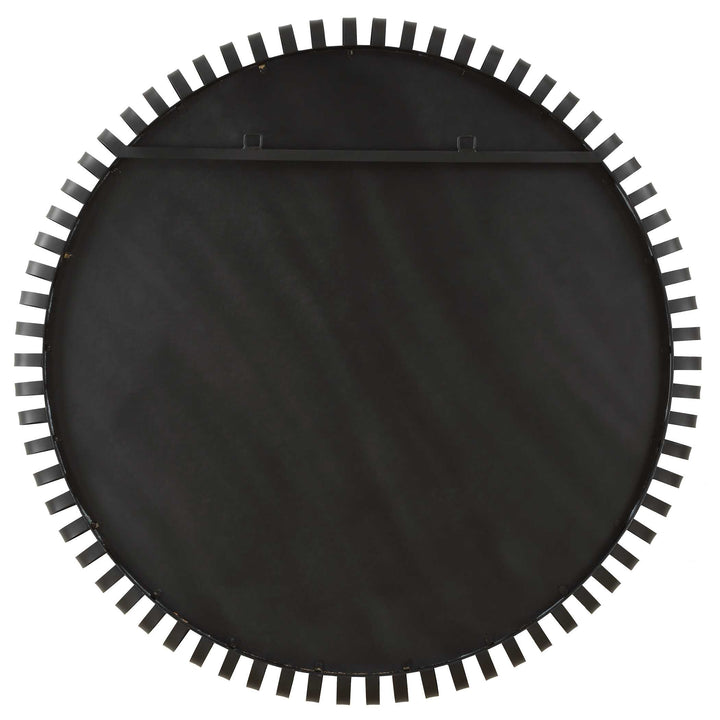 American Home Furniture Uttermost Corona Modern Round Mirror