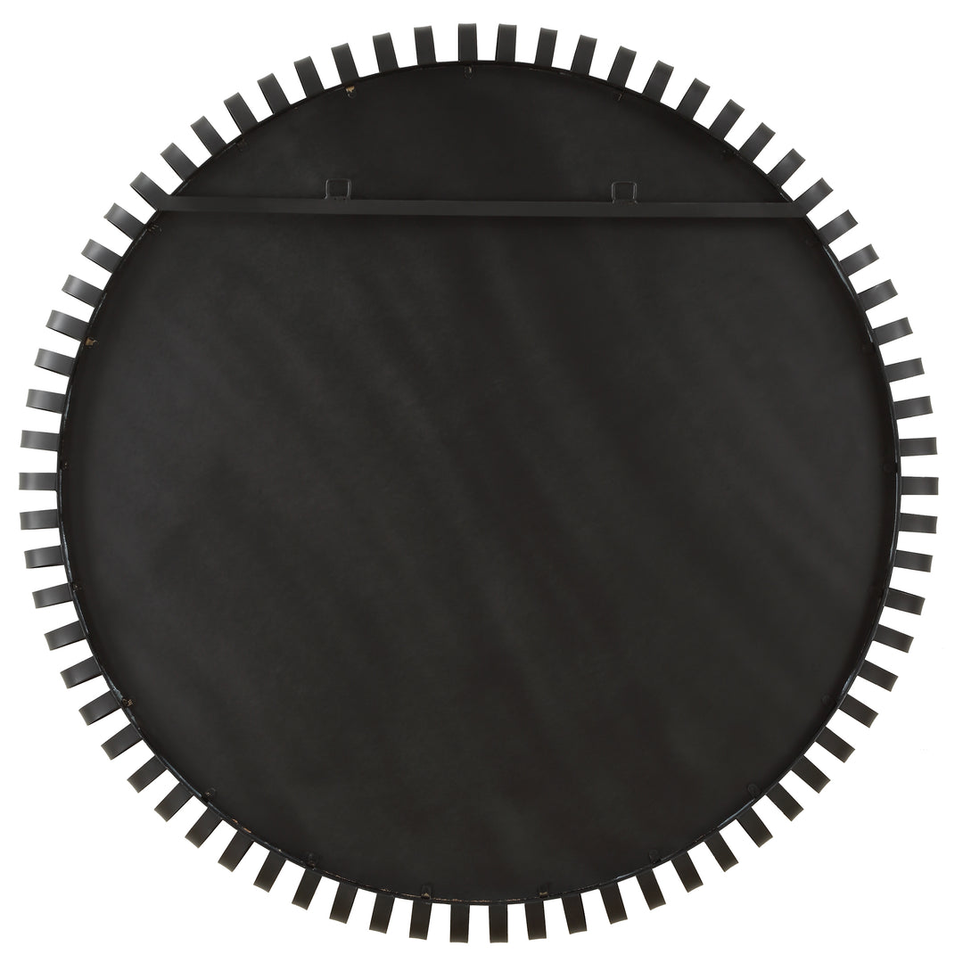 American Home Furniture | Uttermost - Corona Modern Round Mirror